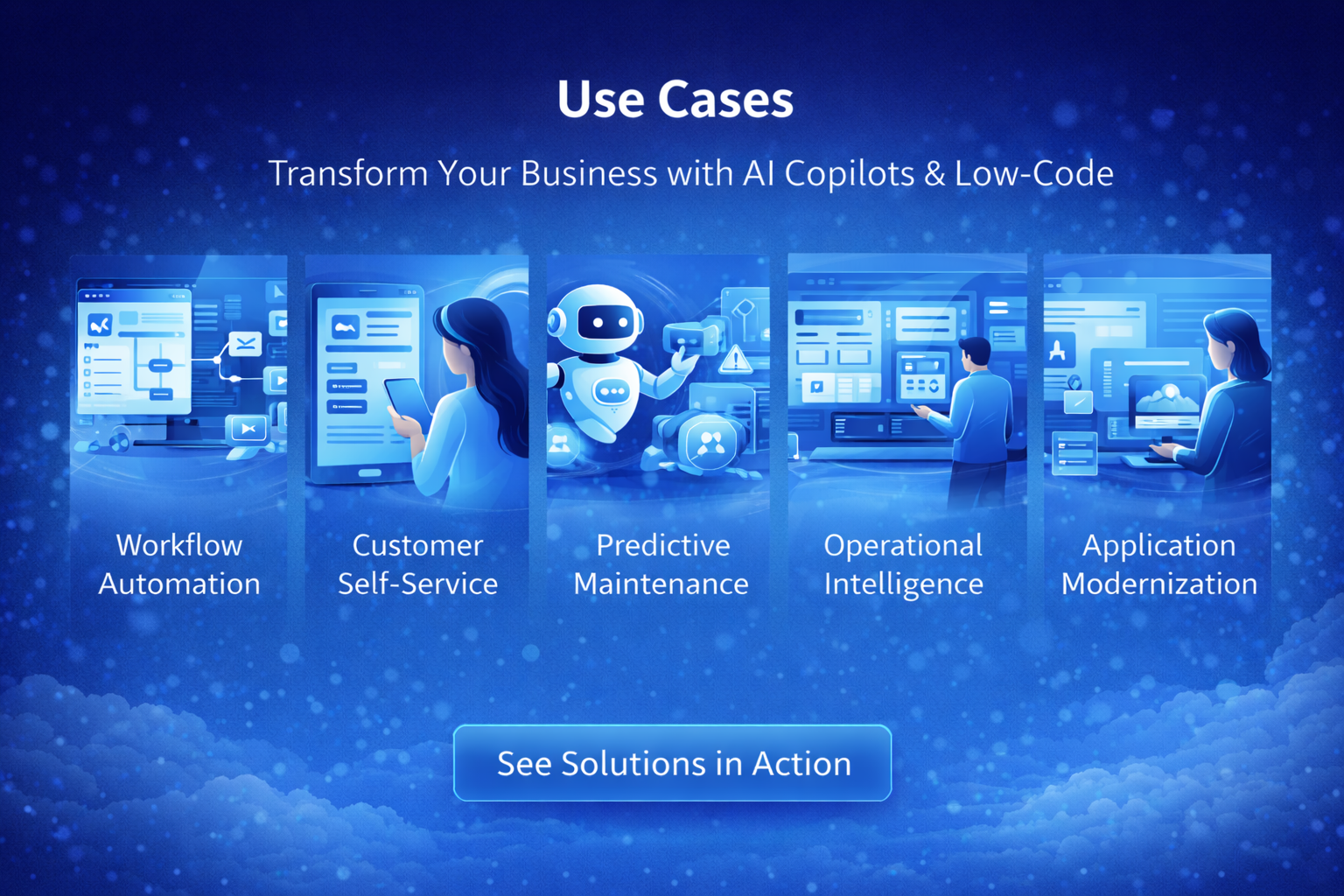 Use cases that map to real outcomes - Professional technology services